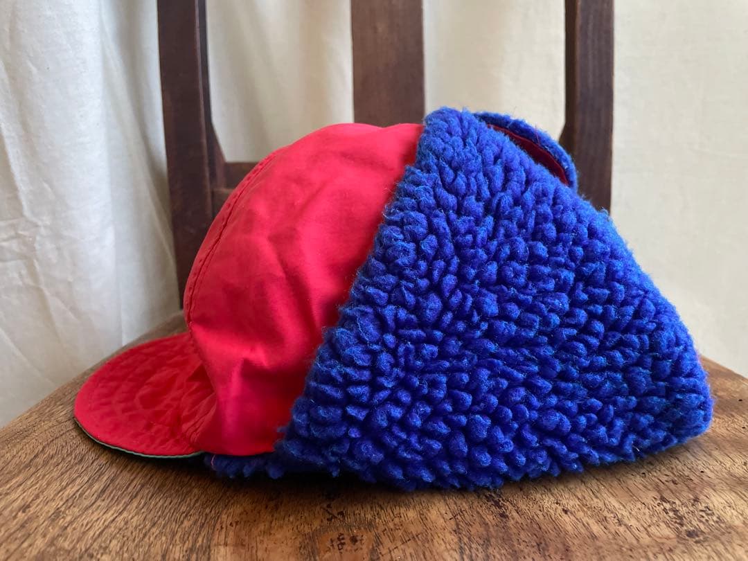 【 Columbia 】 80s イヤーフラップキャップ 耳当て付き USA製