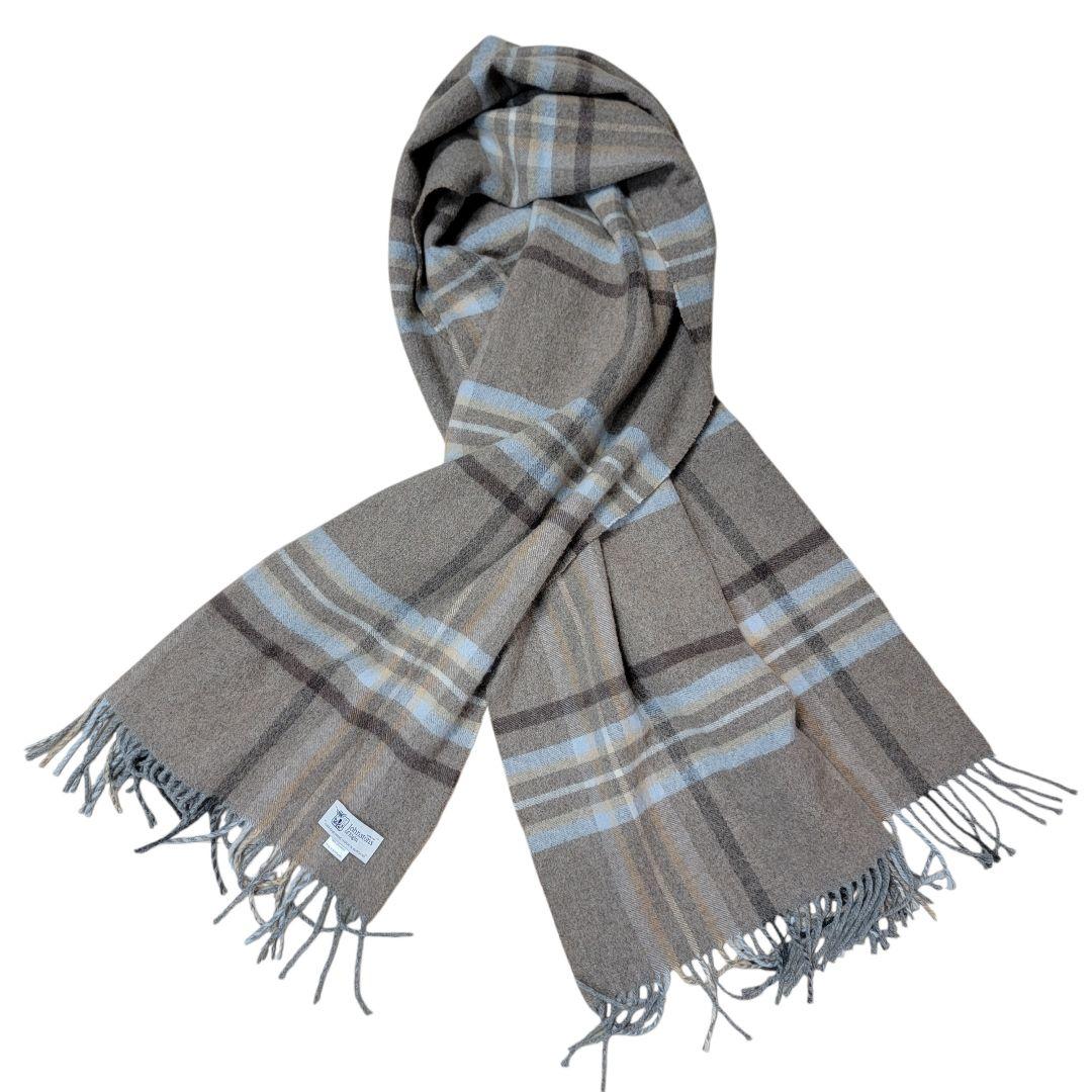 ¥68,200 極美品 ジョンストンズ ドライブリッジ カシミヤ 大判 ストール