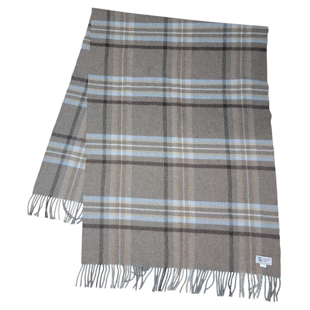 ¥68,200 極美品 ジョンストンズ ドライブリッジ カシミヤ 大判 ストール