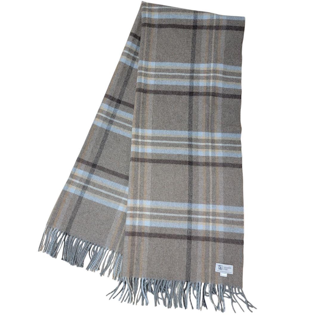 ¥68,200 極美品 ジョンストンズ ドライブリッジ カシミヤ 大判 ストール