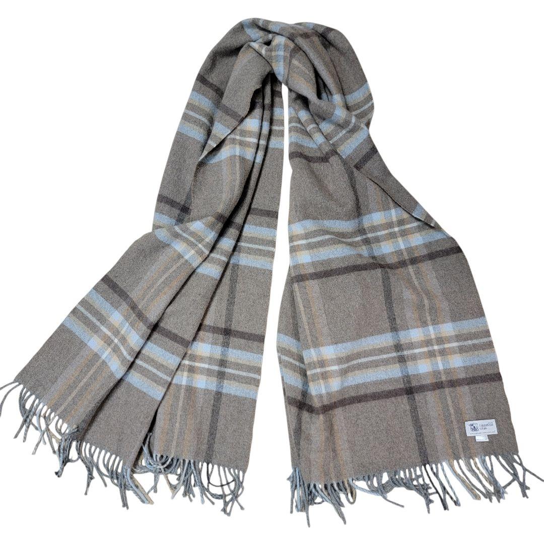 ¥68,200 極美品 ジョンストンズ ドライブリッジ カシミヤ 大判 ストール