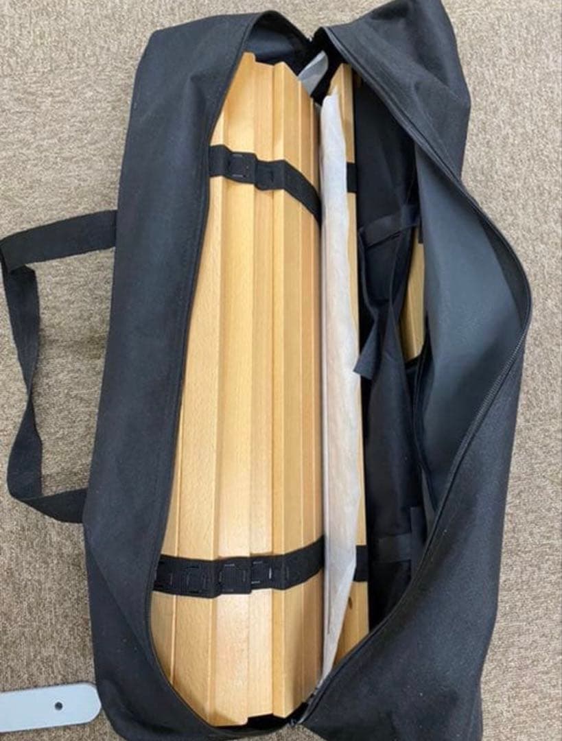 ハイランダー　ウッドロールトップテーブル　120