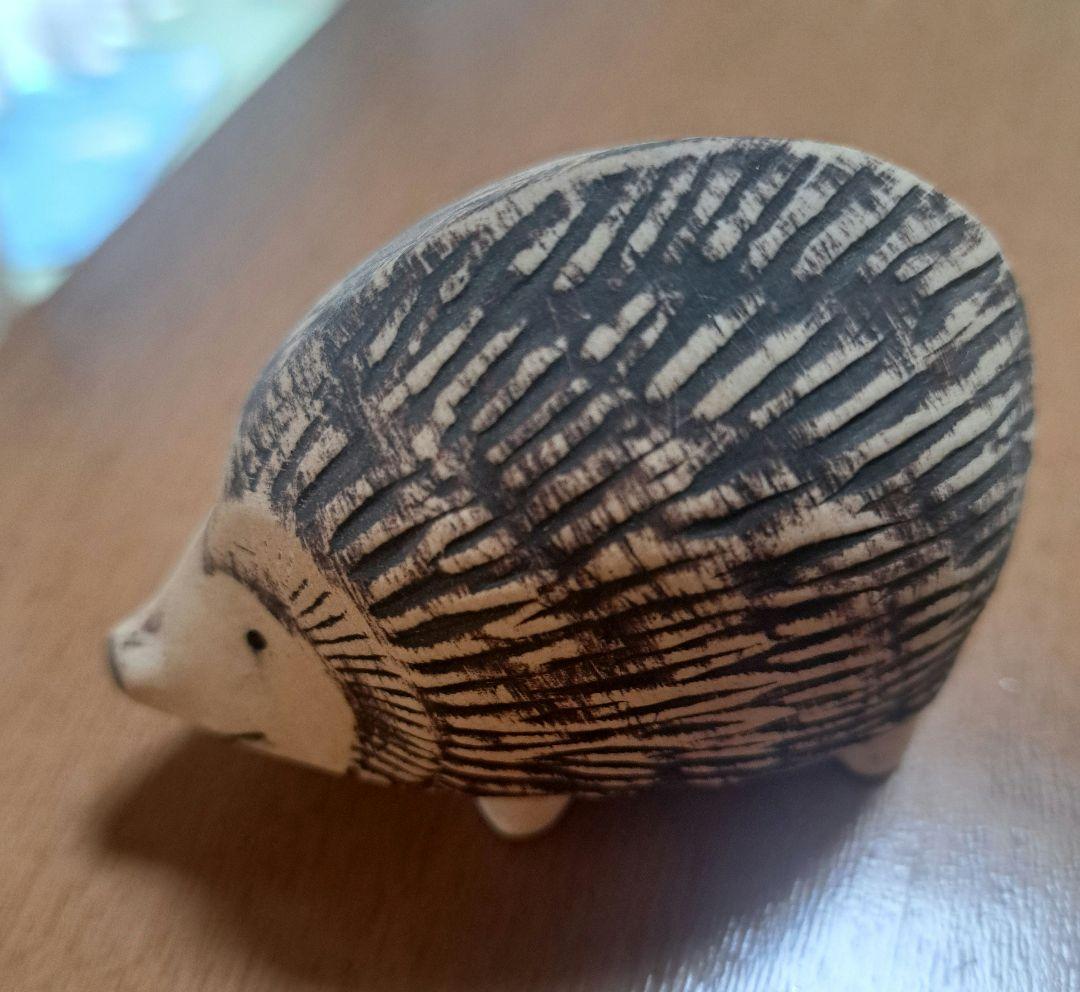 ブルスカさま限定 リサ・ラーソン 陶器 ハリネズミ オブジェ