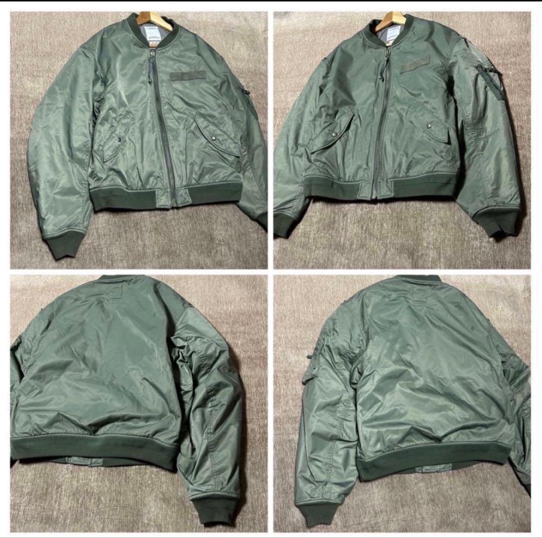 未使用　VISVIM FIL THORSON MA-1 ヴィンテージ加工 XL