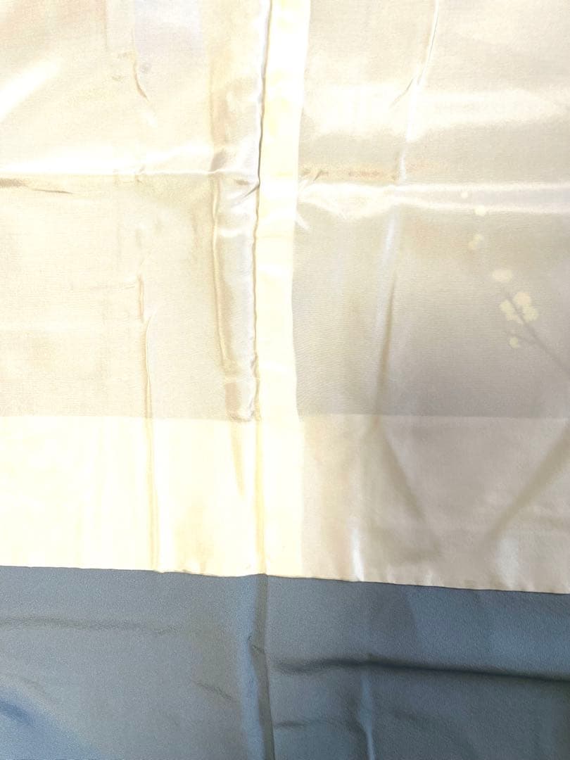 ♦️4点フルセット　（二重太鼓の作り帯＋友禅訪問着　フォーマル用帯揚げ&帯締め）