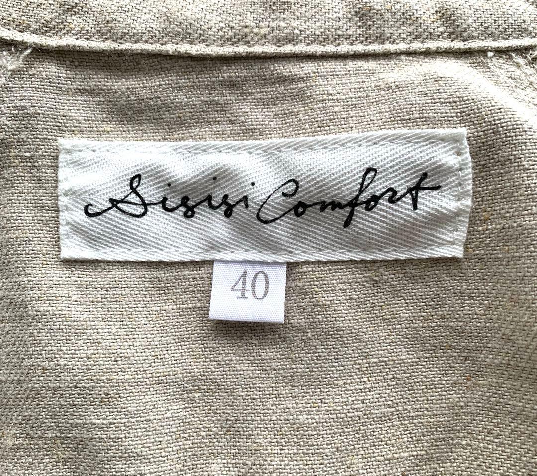 【美品】 si-si-si comfort リネンジャケット　 40
