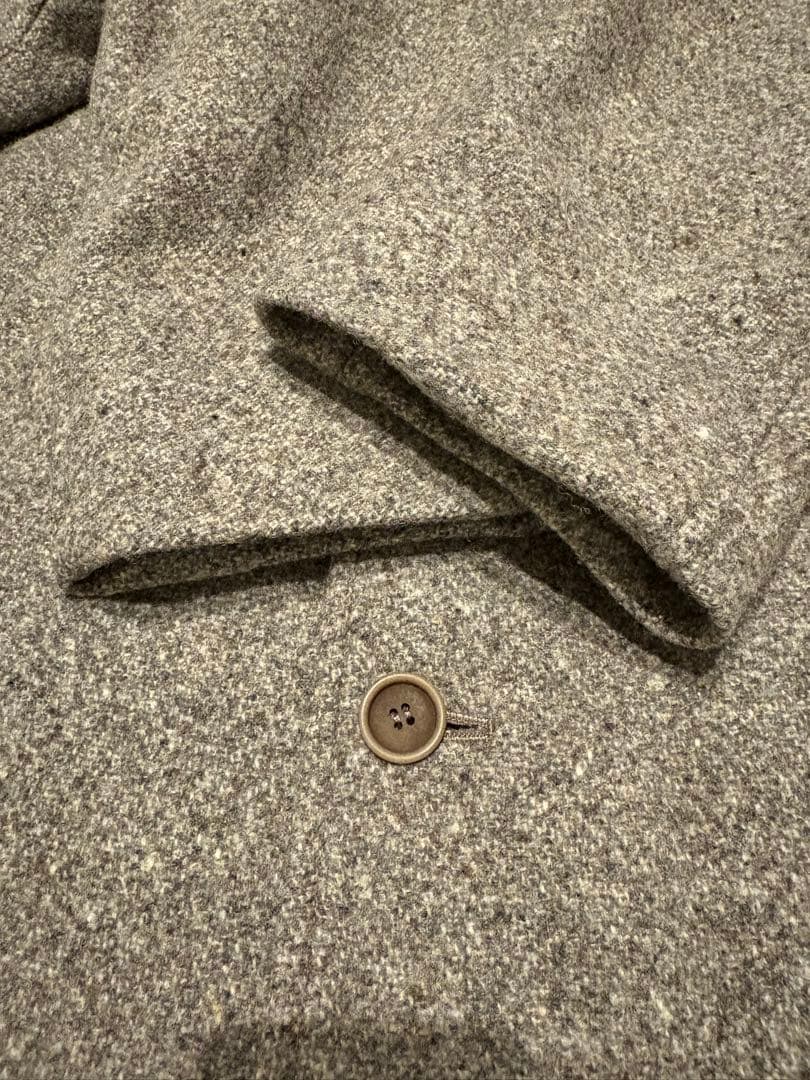 nest Robe ウール グレー ボタン付きコート