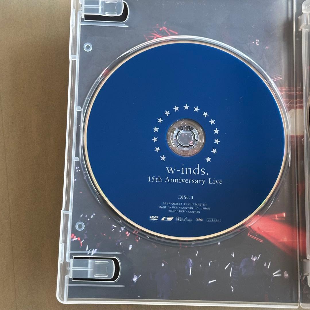 w-inds. 15周年 Liveファンクラブ 受注限定盤 4枚組 DVD