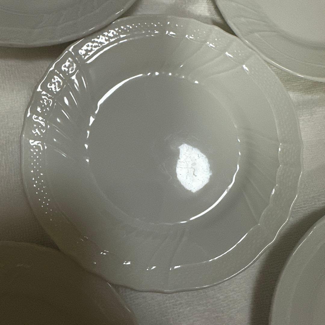 メ*！様 リチャードジノリ　ベッキオホワイト(17㎝)5枚セット