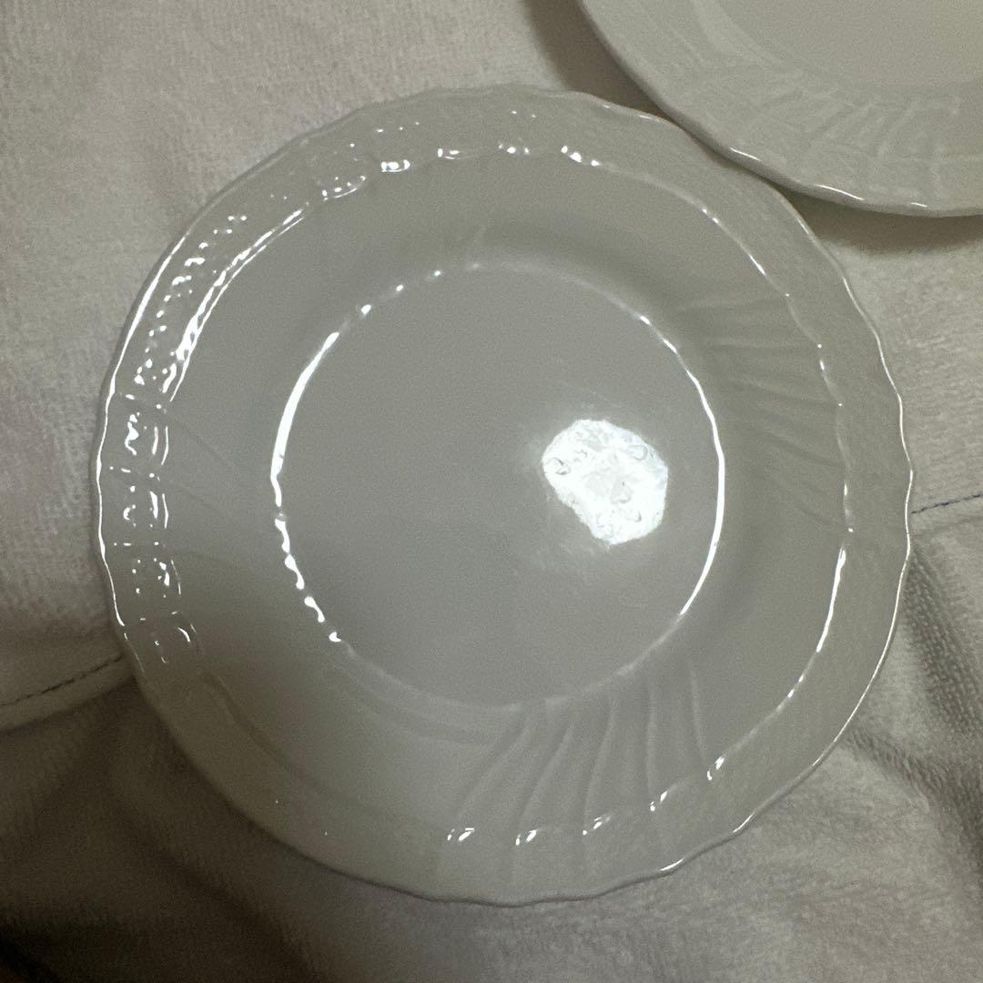 メ*！様 リチャードジノリ　ベッキオホワイト(17㎝)5枚セット