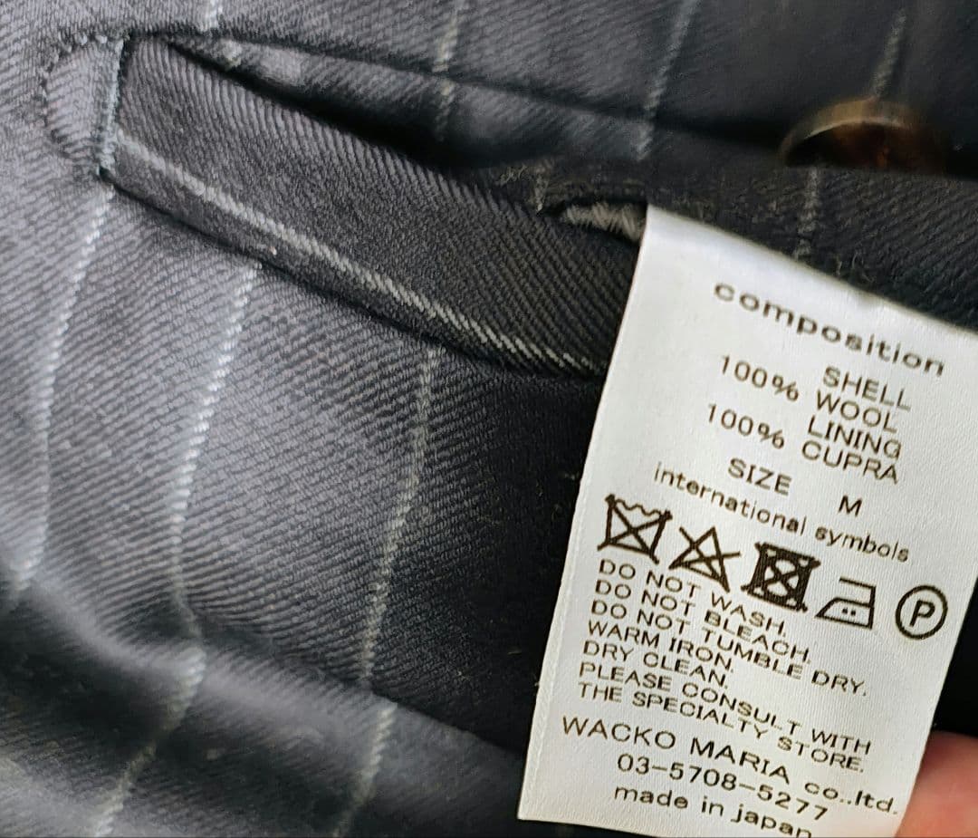 ゼニア WACKOMARIA PLEATED TROUSERS ネイビー