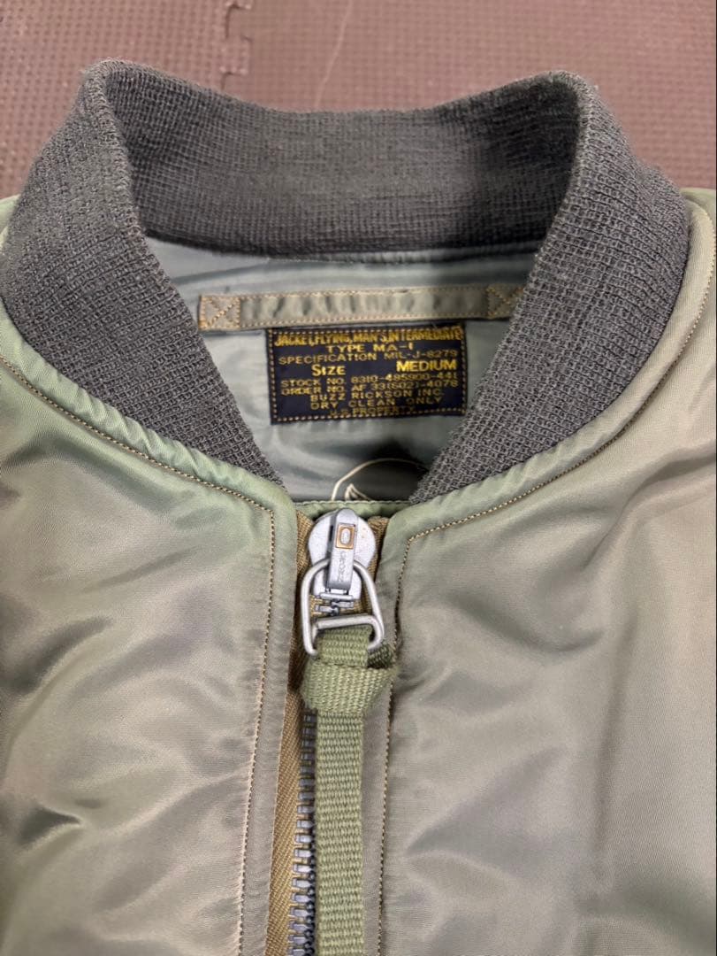 BUZZ RICKSONS/バズリクソンズ MA-1フライトジャケット M