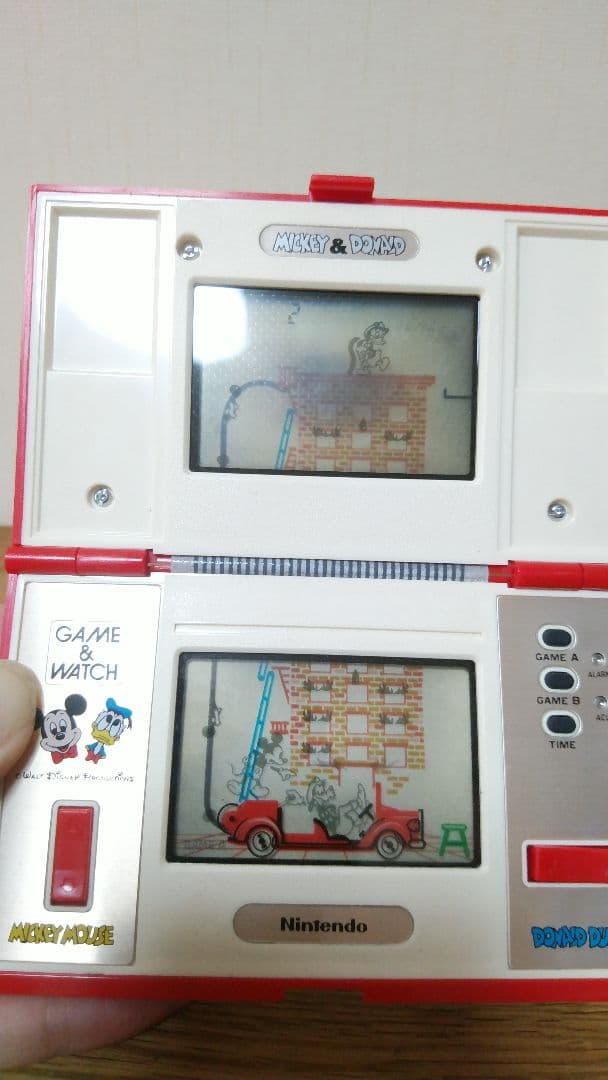 ミッキー&ドナルド　 ゲームウォッチ 任天堂　DM-53 ディズニー