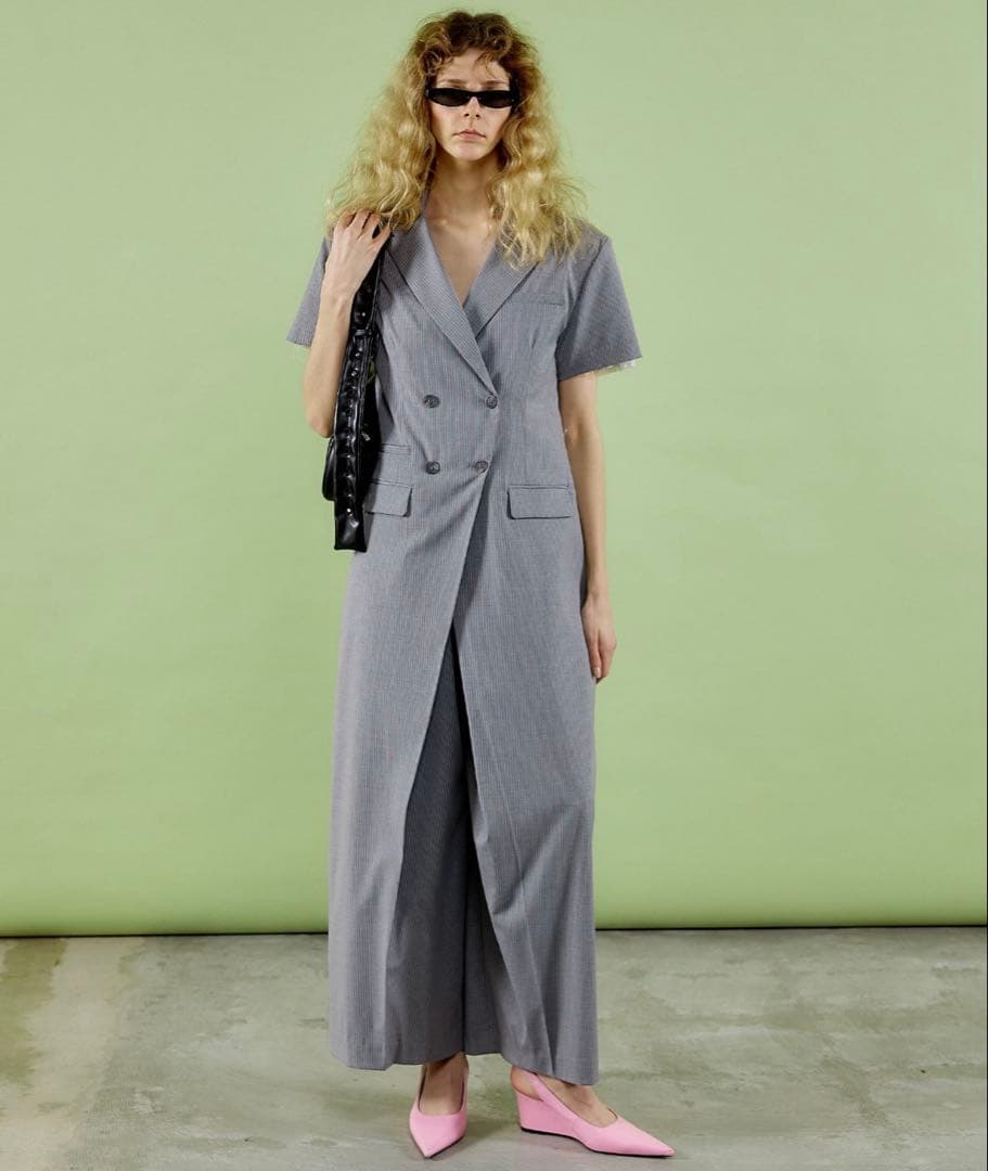 完売品✨MAISON SPECIAL オールインワン グレー　メゾンスペシャル