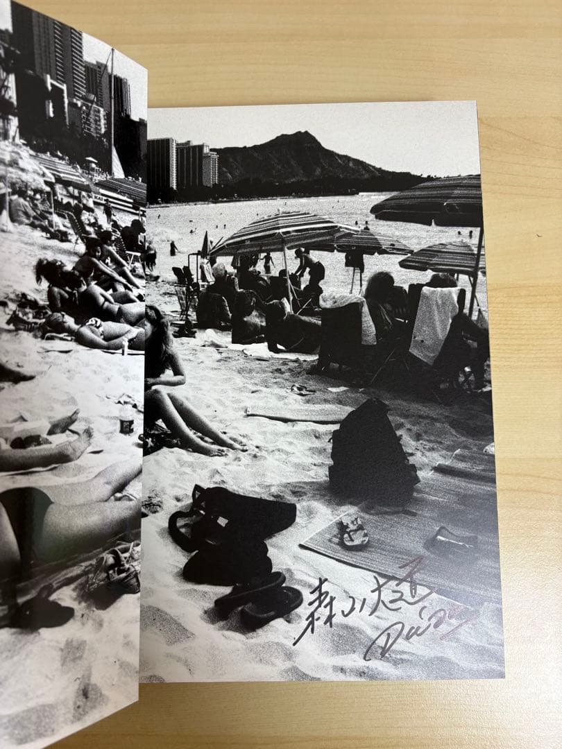 森山大道　ハワイ　サイン付き