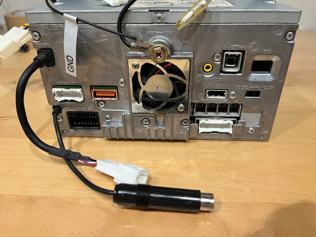 ALPINE VIE-X08 地図2015年アルパインのリアカメラ