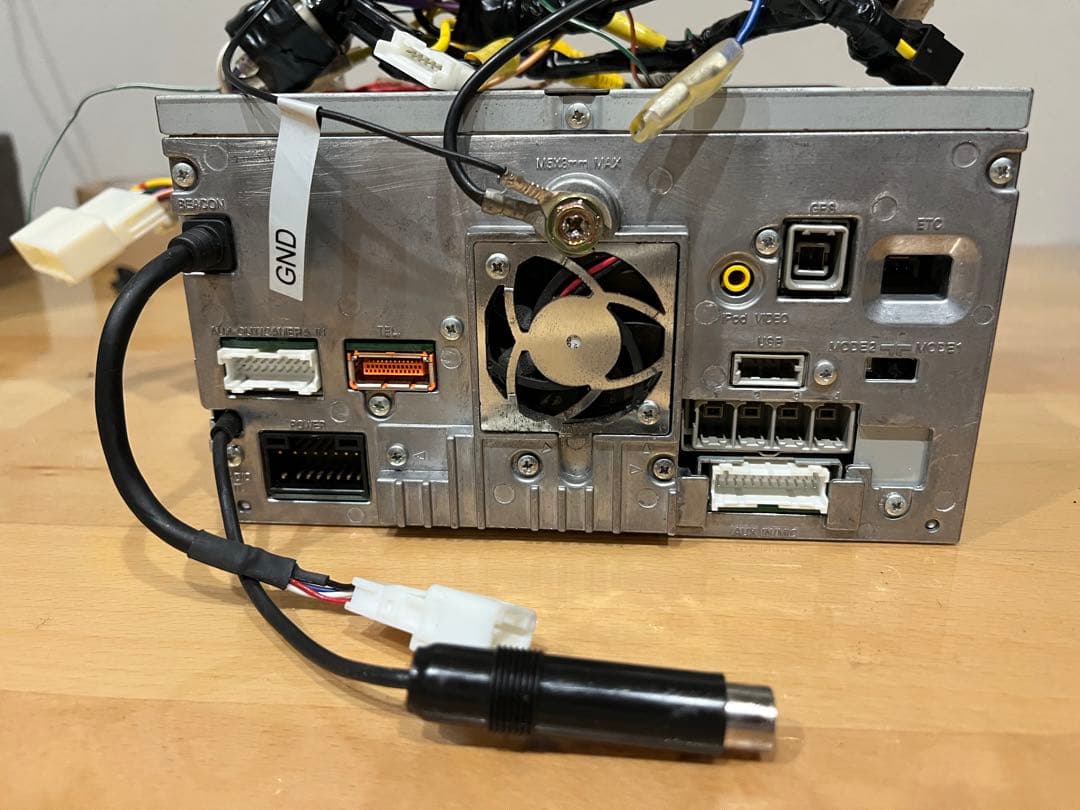 ALPINE VIE-X08 地図2015年アルパインのリアカメラ