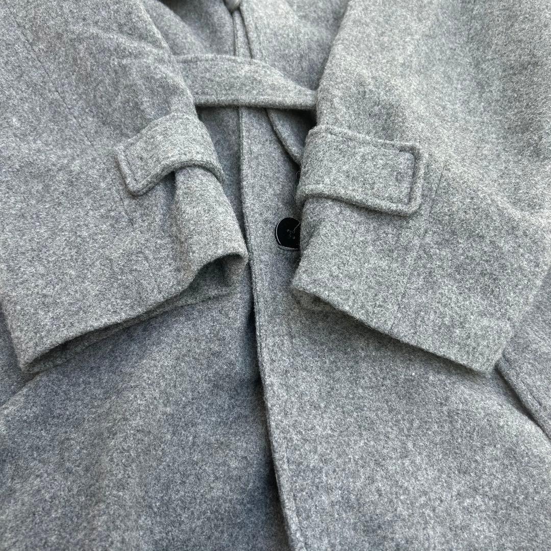 【即日発送】COCO DEAL ウールトレンチコート　グレー　Ｍサイズ