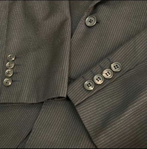 ポールスミス セットアップ 濃紺 ストライプ