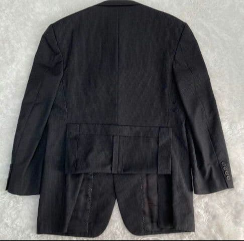 ポールスミス セットアップ 濃紺 ストライプ