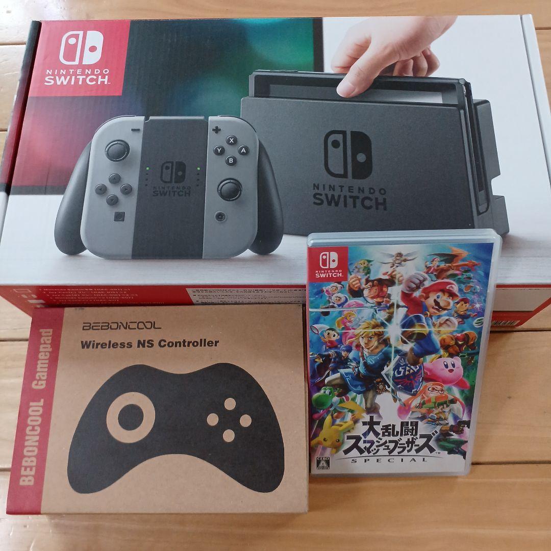 任天堂　Nintendo Switch　本体　大乱闘スマッシュブラザーズ　セット