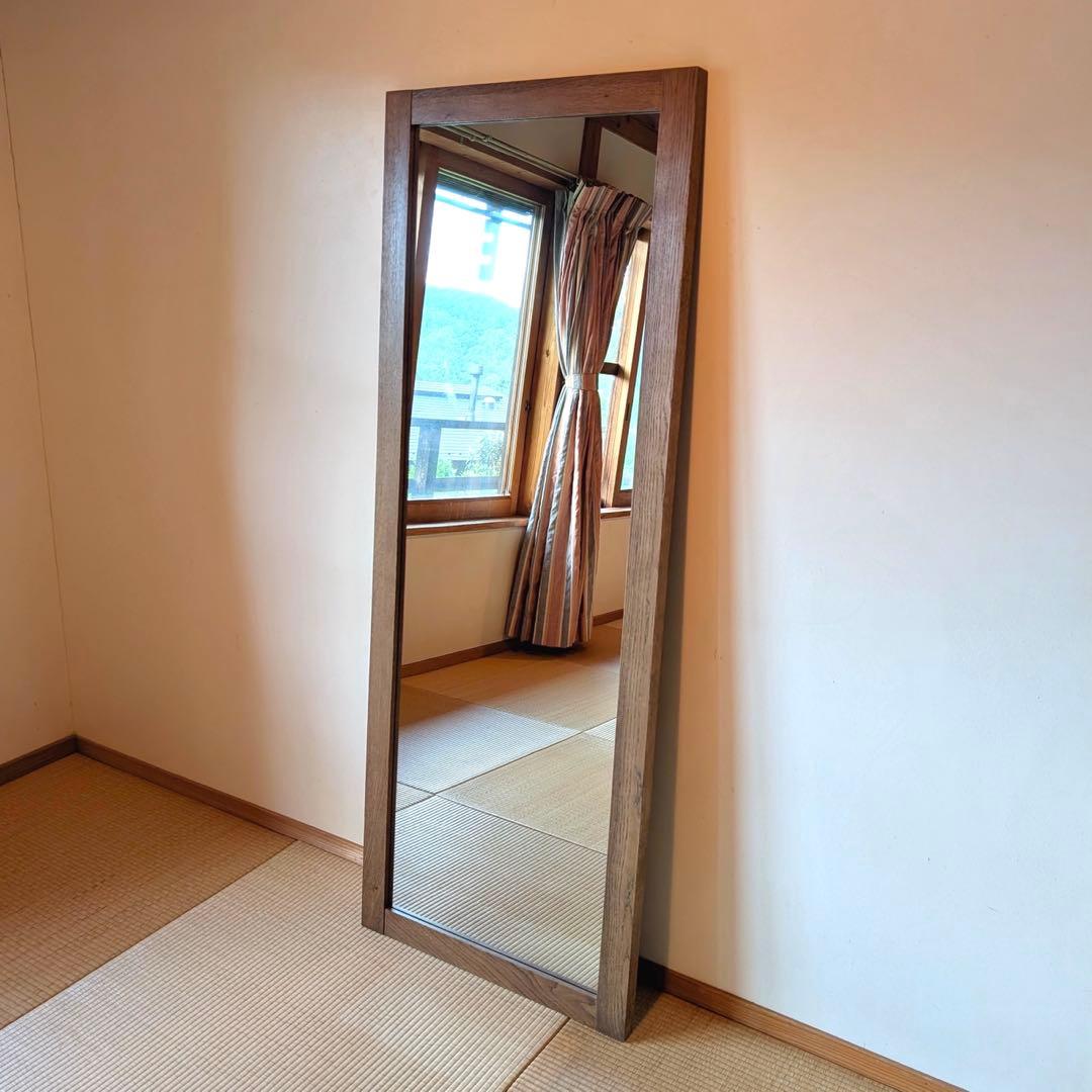 【美品】unico ADDAY(アディ) ミラー 全身鏡