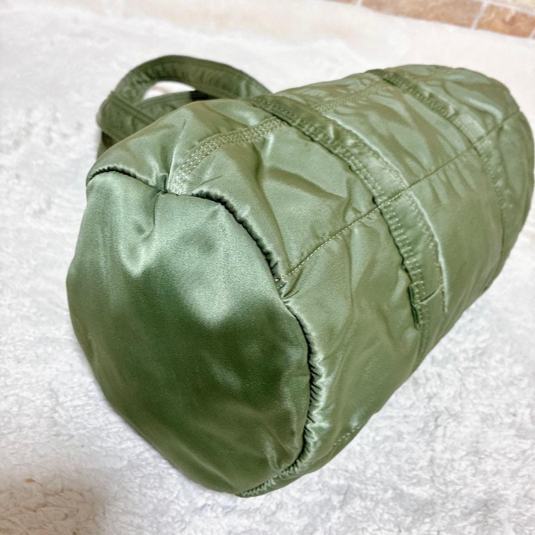 美品✨希少 ポーター タンカー ダッフル ミニボストンバッグ　 セージグリーン