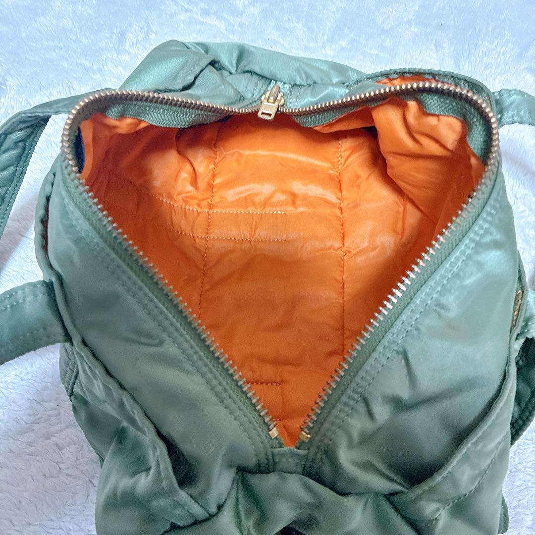 美品✨希少 ポーター タンカー ダッフル ミニボストンバッグ　 セージグリーン