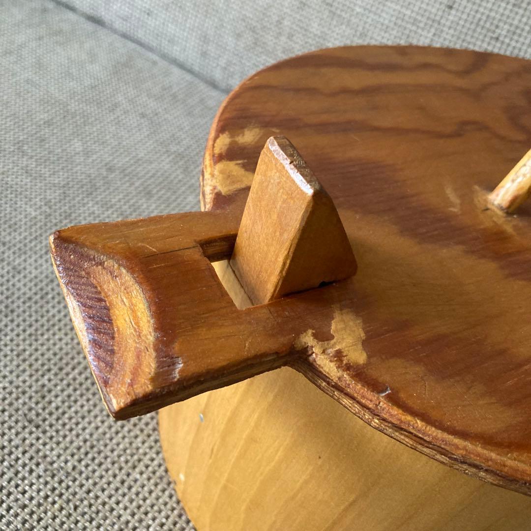 北欧アンティークSvepask(スヴェープアスク) スウェーデンの古い木箱（大）