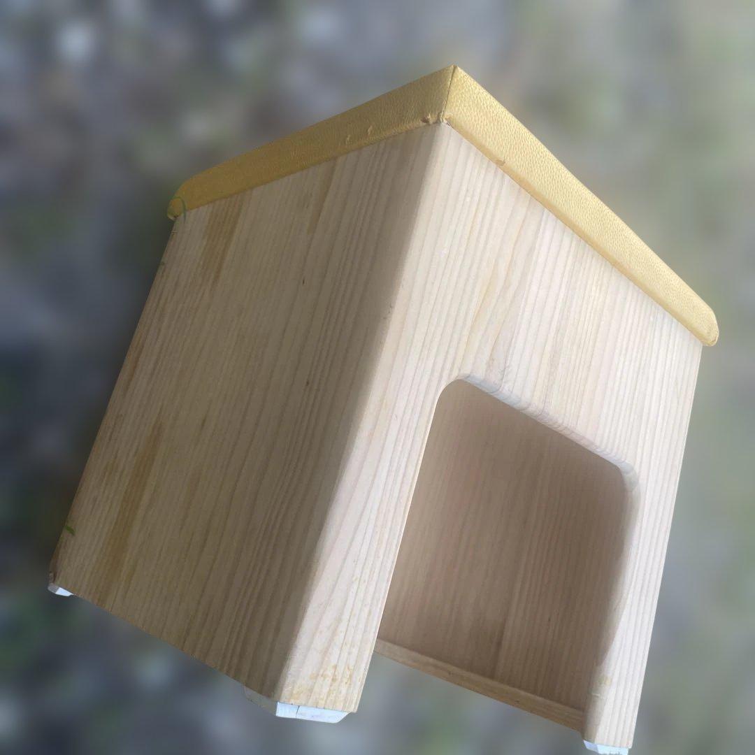 イエロー 合成皮革 スツール　木製　よもぎ蒸し　椅子