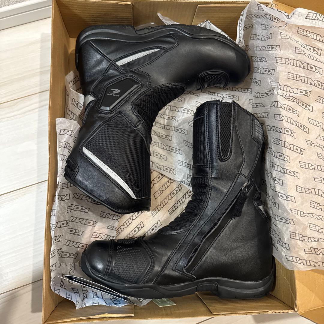 KOMINE BK-092 バイクブーツ ブラック