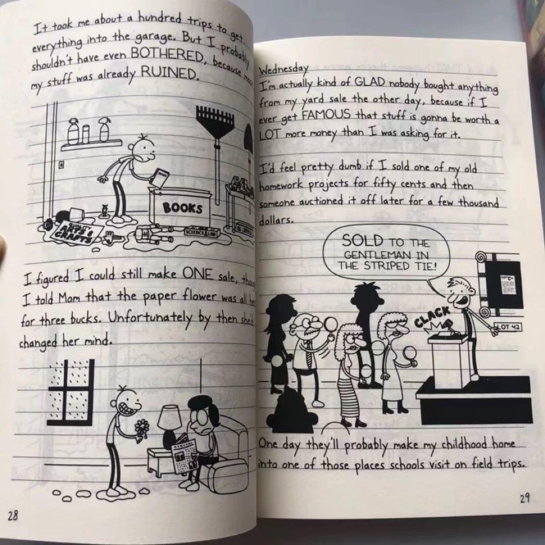 新品Diary Of A Wimpy Kid 23冊 洋書　英語絵本