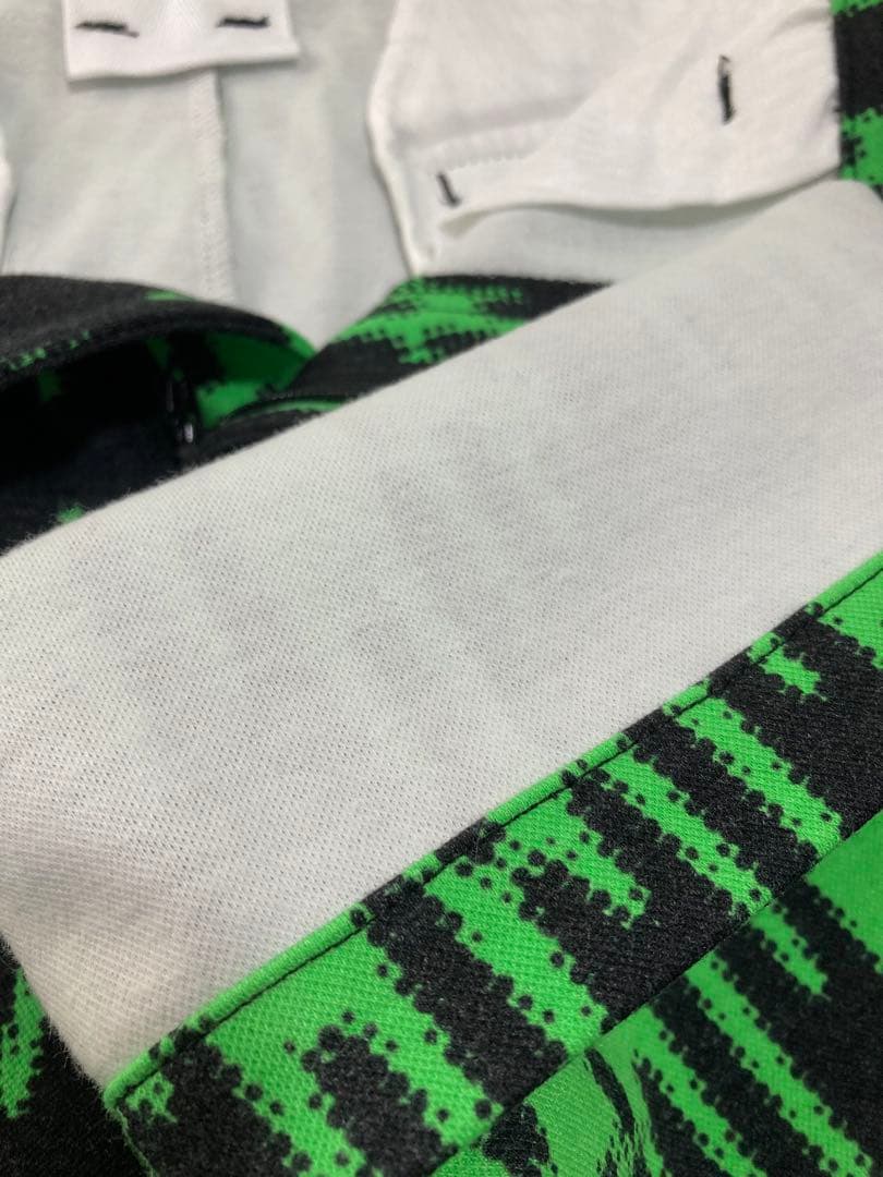 新品 パーリーゲイツ ジャックバニー ダブルカノコ裏起毛パンツ(4)サイズM/緑