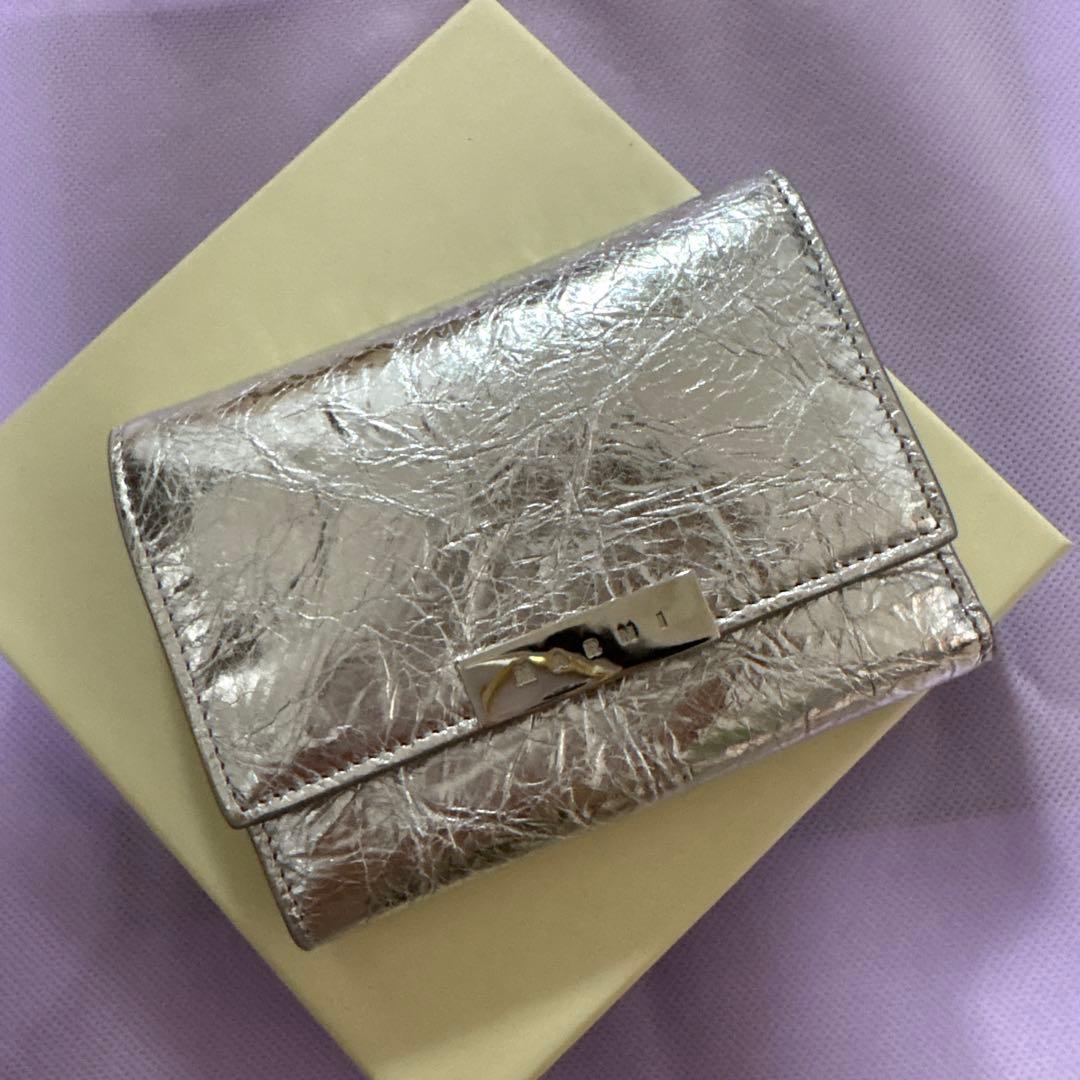 K*中様 最終価格　マルニ　シルバー　財布