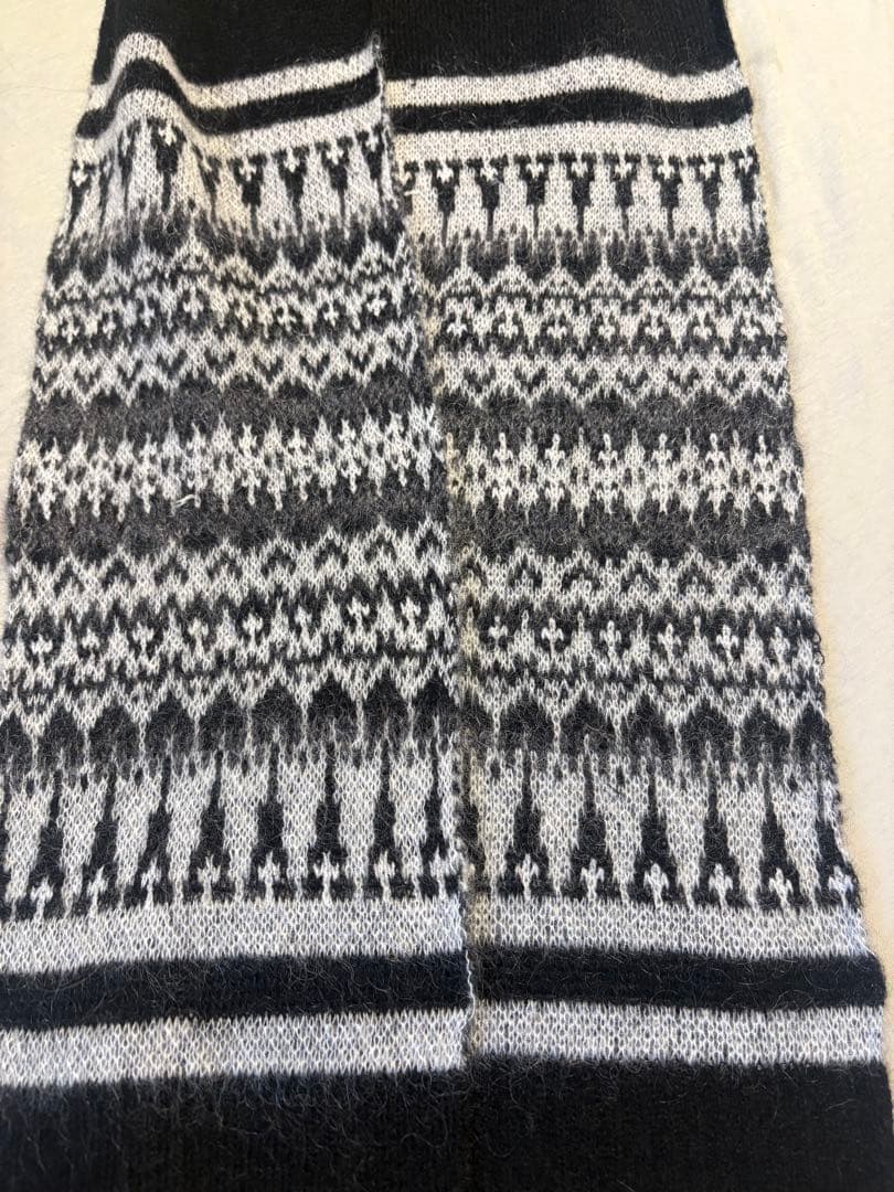 Dior HOMME 06aw エディ期　マフラー　ストール　モヘア