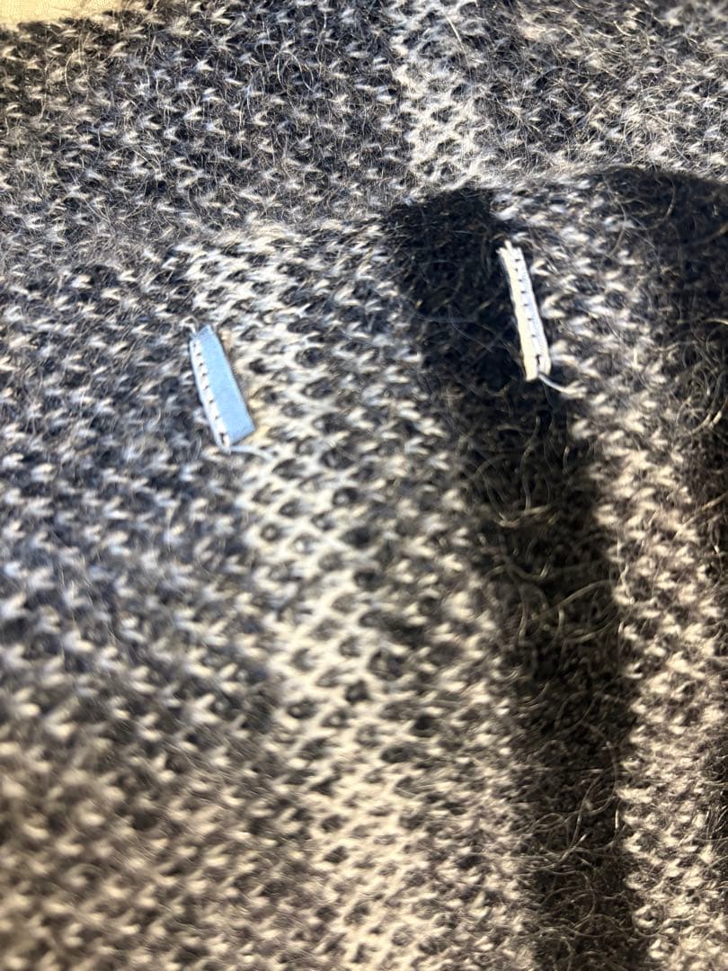 Dior HOMME 06aw エディ期　マフラー　ストール　モヘア