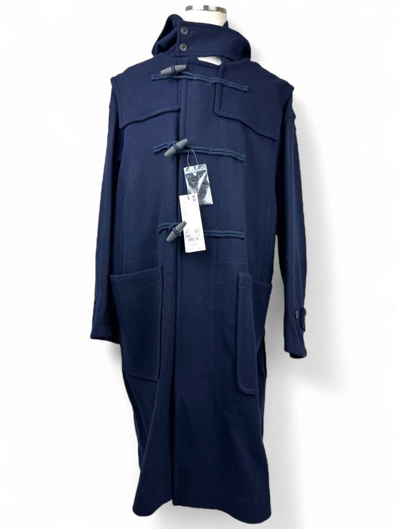 未使用品UNIQLOユニクロ＋J ウールオーバーサイズダッフルコートXXL