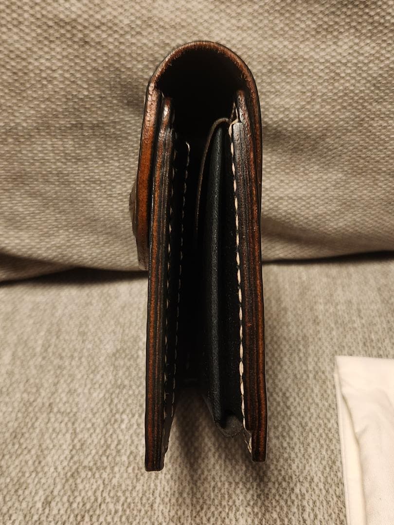 GALLON　ガロン　フラップショート 二つ折り財布　オーダーメイド 本革