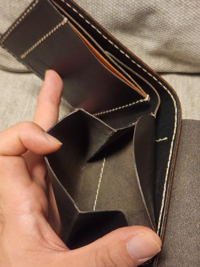 GALLON　ガロン　フラップショート 二つ折り財布　オーダーメイド 本革