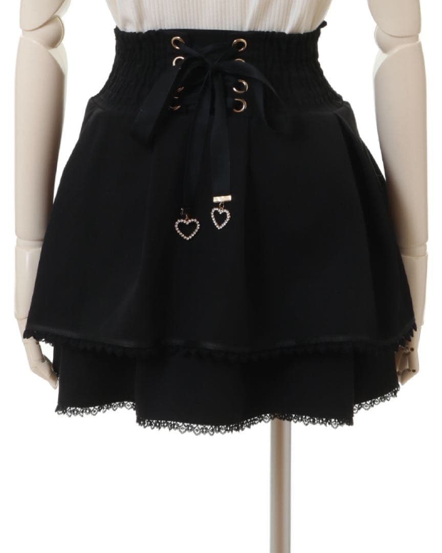 lizlisa リズリサ 2連ベルトスカパン スカート