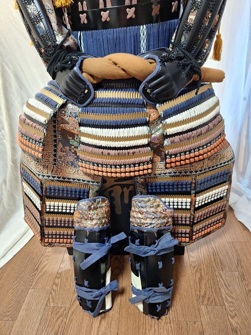 等身大甲冑、鎧兜、着用鎧兜