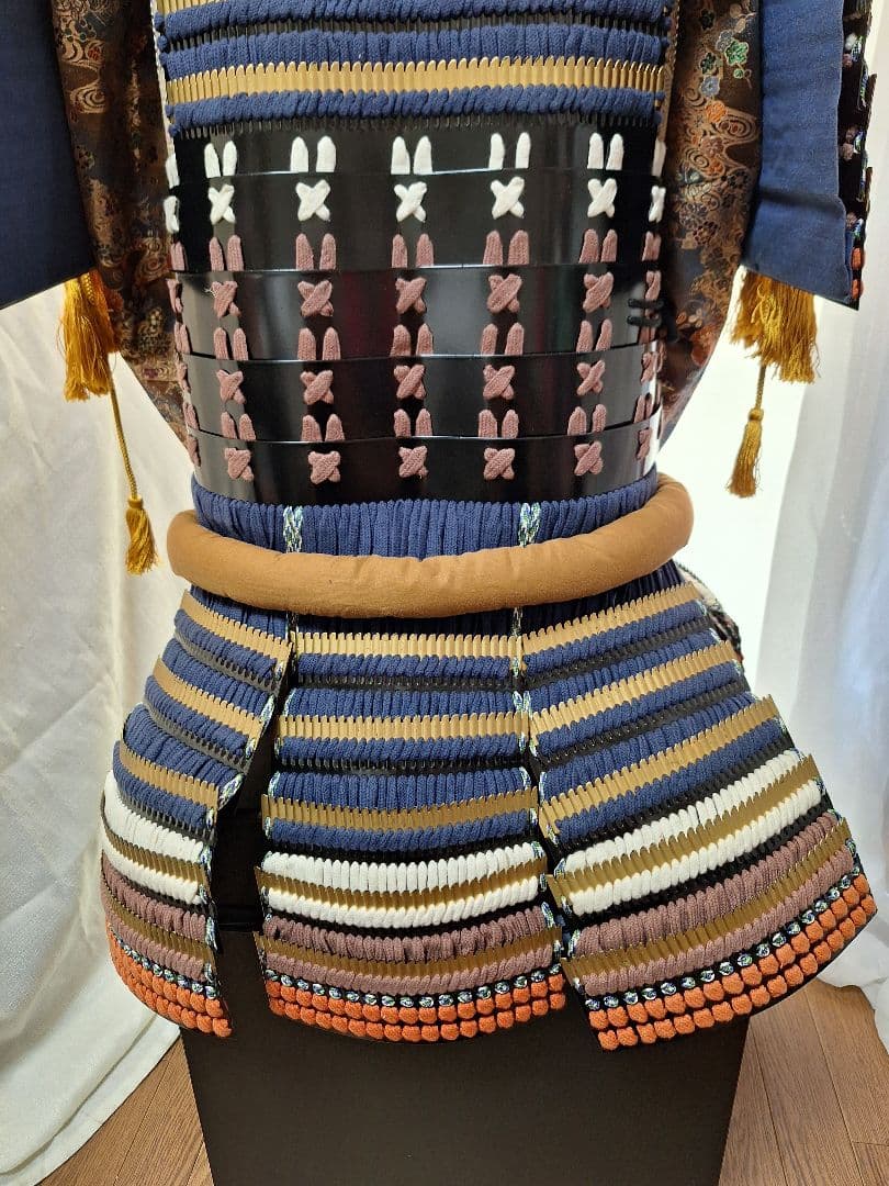 等身大甲冑、鎧兜、着用鎧兜