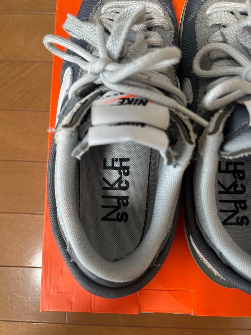 NIKE sacai CORTEZ SP 24cm アイアングレー