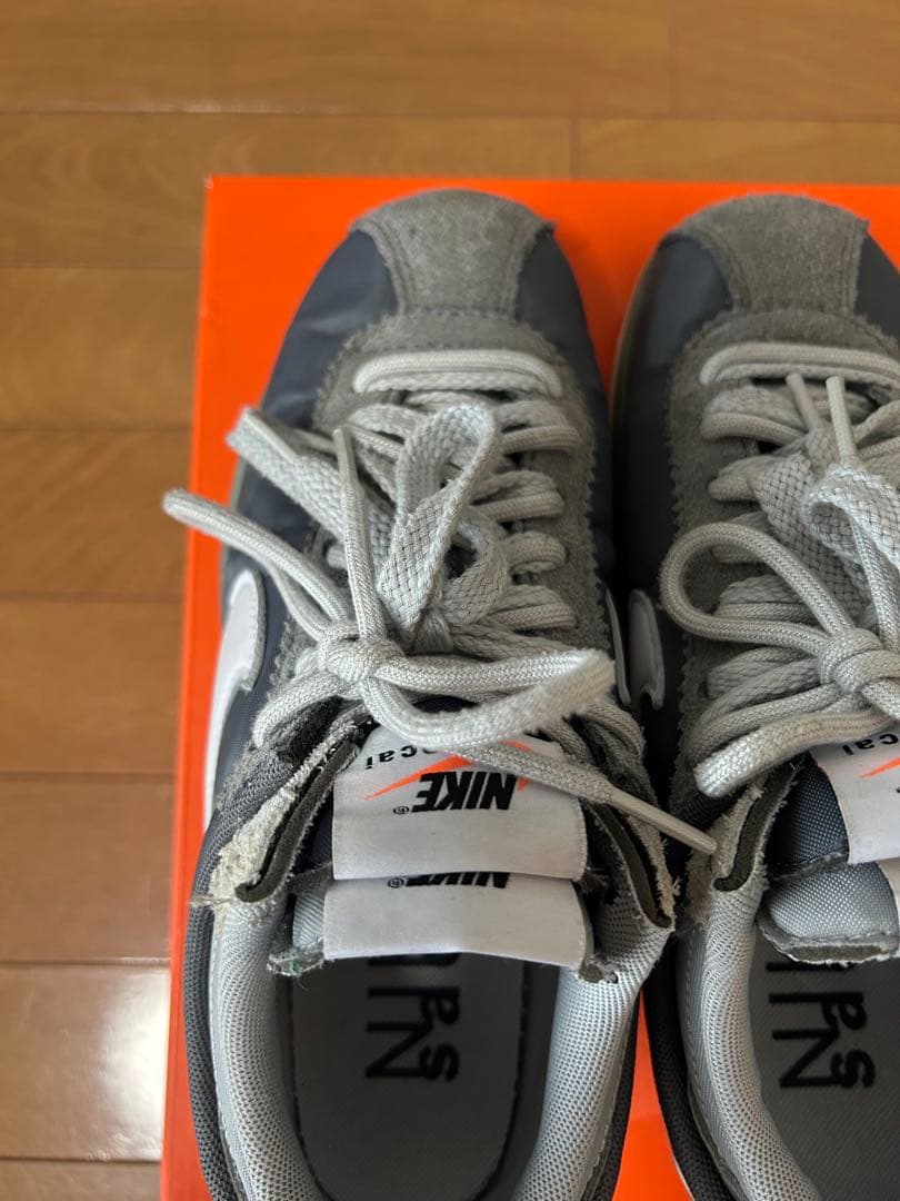 NIKE sacai CORTEZ SP 24cm アイアングレー