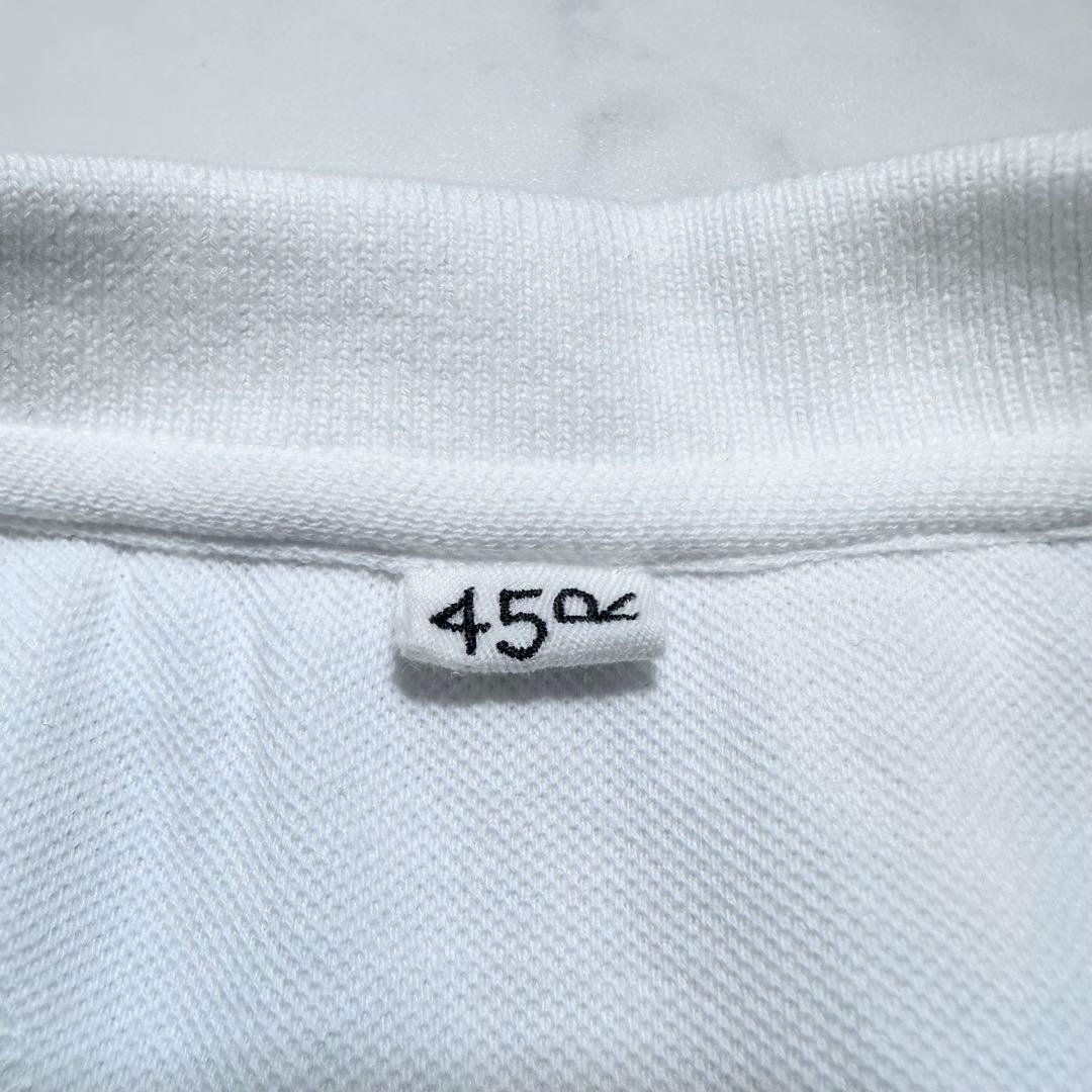 完売品✨45R カノコのMキャミポロ 現行 コットン100% 白 Free