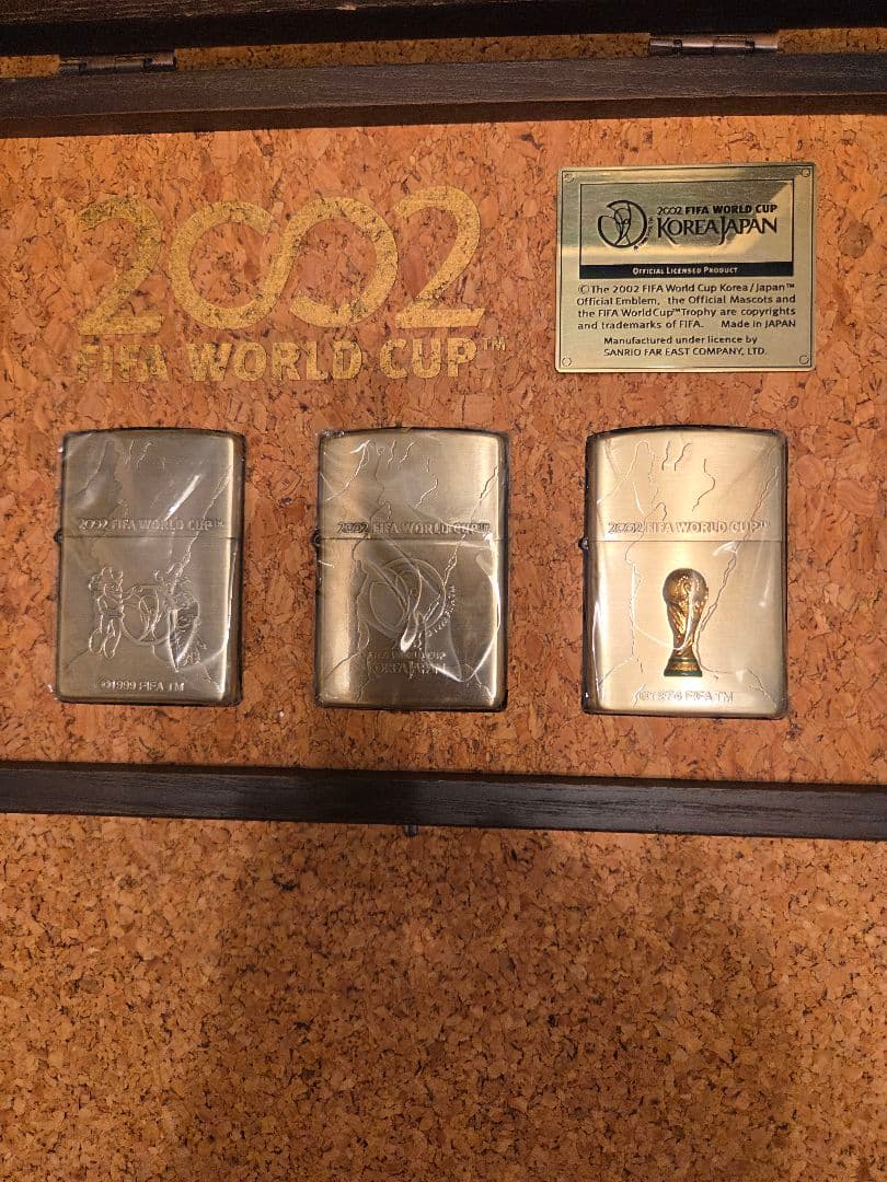 2002 日韓FIFA World Cup Zippoライターセット