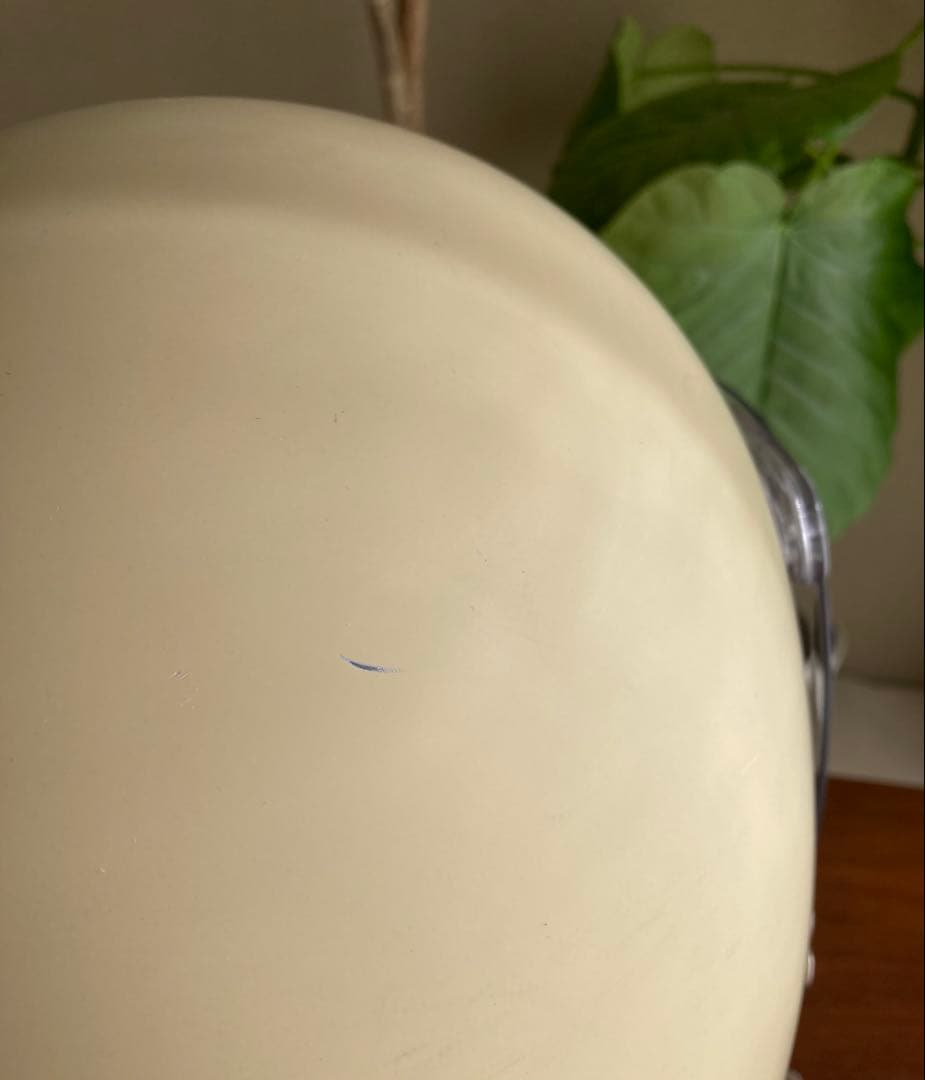 OGK KABUTO ヘルメット FREE艶消しアイボリー バブルシールド付