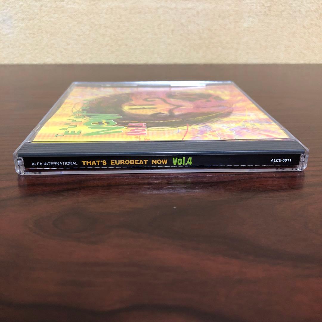 CD☆ザッツ・ユーロビート・ナウ／VOL.4／帯付