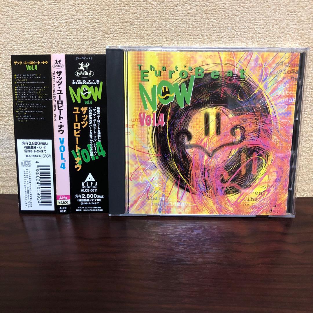 CD☆ザッツ・ユーロビート・ナウ／VOL.4／帯付