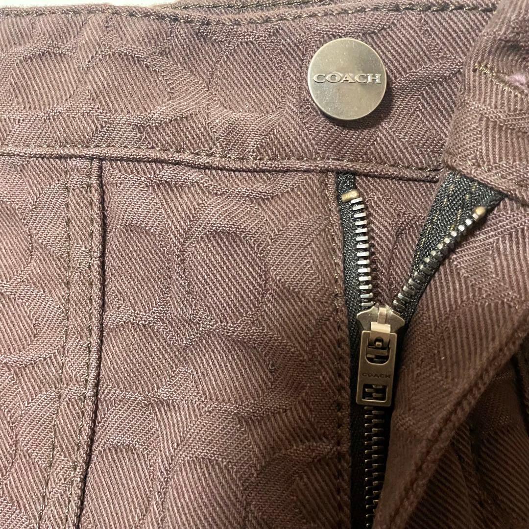 COACH コーチ シグネチャー デニム ショーツ 2